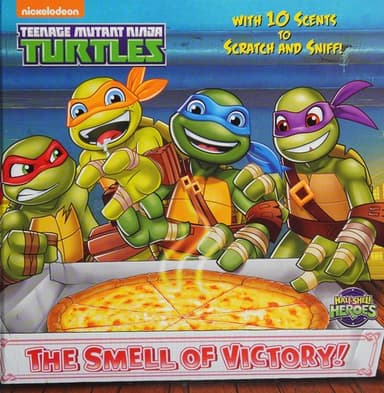 Cover of Teenage Mutant Ninja Turtles Scratch-and-Sniff Book