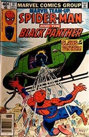 Cover of Marvel Team-up : Spiderman and the Black Panther