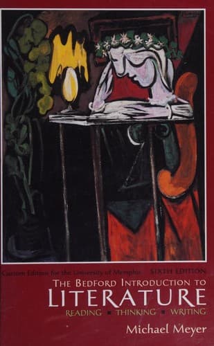 Cover of Bedford Introduction to Literature