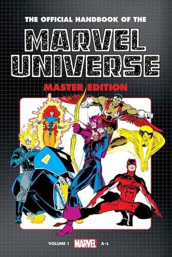 Cover of Official Handbook of the Marvel Universe