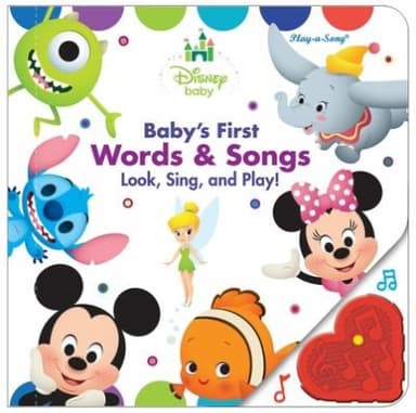 Cover of Disney Baby Baby's First Musical Treasury : Words and Songs