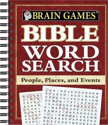 Cover of Brain Games Bible Word Search
