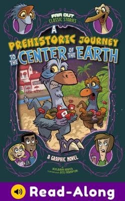 Cover of Prehistoric Journey to the Center of the Earth