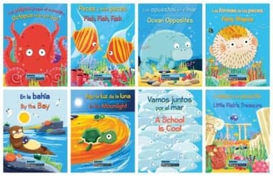 Cover of School and Library Edition under the Sea Bilingual EBook Series