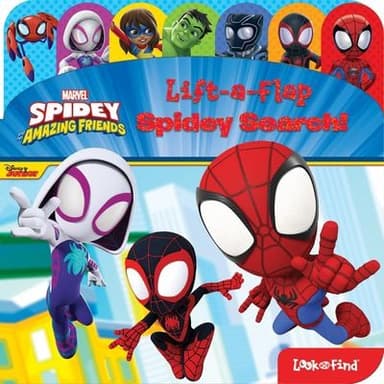 Cover of Spidey Search! Lift-a-Flap Look and Find