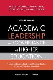 Cover of Academic Leadership and Governance in Higher Education