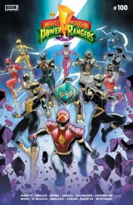 Cover of Mighty Morphin Power Rangers #100