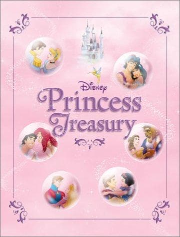 Cover of Disney's princess treasury.