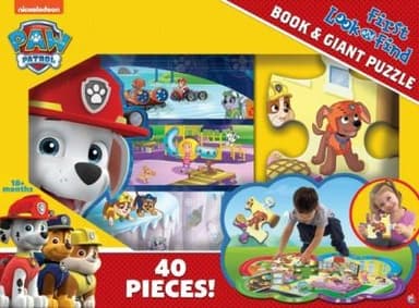 Cover of New First Look and Find and Puzzle Box PAW Patrol