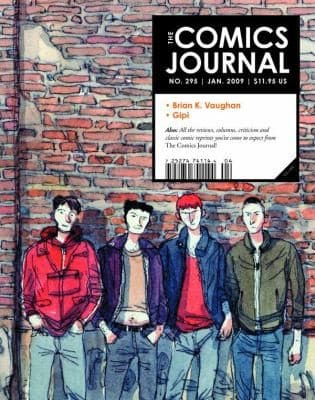 Cover of Comics Journal #295