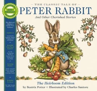 Cover of Classic Tale of Peter Rabbit Heirloom Edition