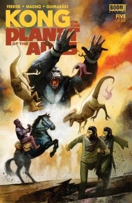 Cover of Kong on the Planet of the Apes #5