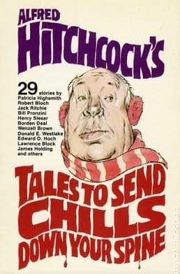 Cover of Alfred Hitchcock's Tales to Send Chills Down Your Spine.