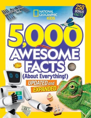Cover of 5,000 Awesome Facts
