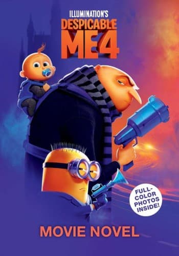 Cover of Despicable Me 4 Movie Novelization