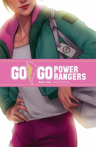 Cover of Go Go Power Rangers Book Two Deluxe Edition