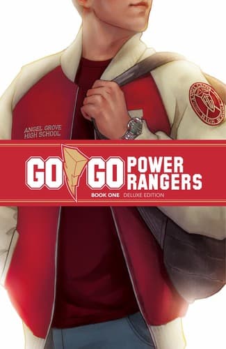 Cover of Go Go Power Rangers Book One Deluxe Edition HC