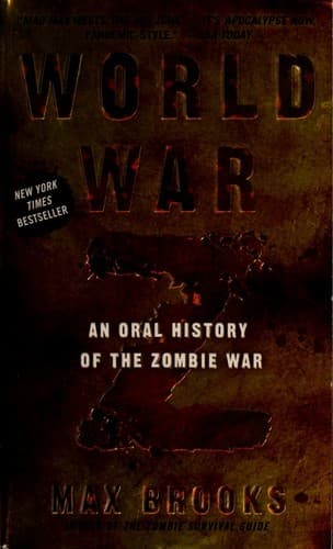 Cover of World War Z An Oral History of the Zombie War