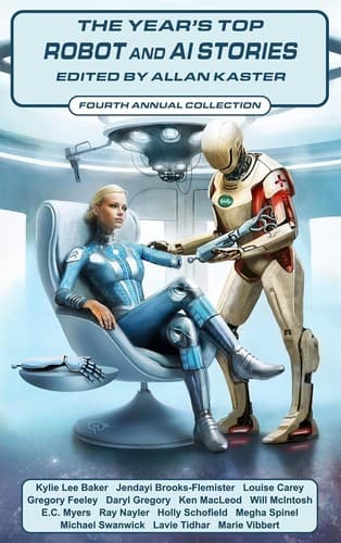 Cover of Year's Top Robot and AI Stories