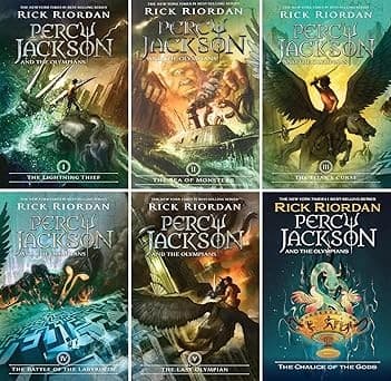 Cover of Percy Jackson and the Olympians