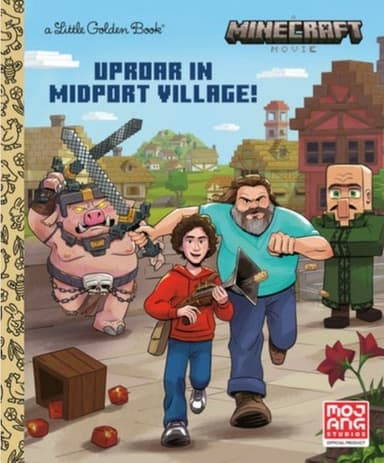 Cover of MINECRAFT MOVIE Little Golden Book