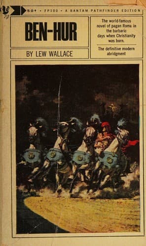 Cover of Ben Hur (Bantam Books #A1450)
