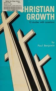 Cover of Christian Growth 13 Studies with Questions
