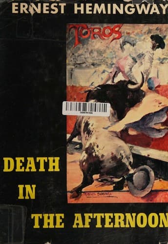 Cover of DEATH IN THE AFTERNOON
