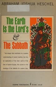 Cover of The Earth is the Lord's & The Sabbath