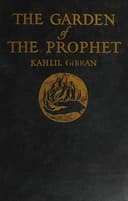 Cover of The Garden of The Prophet - Kahlil Gibran - 1st Edition - 1933