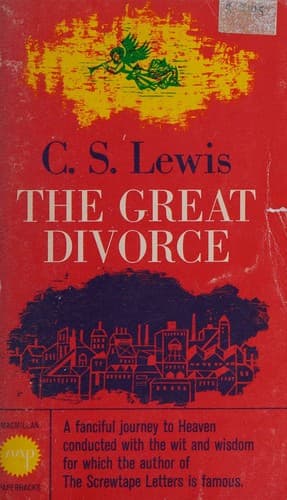 Cover of The great divorce (Macmillan paperbacks)