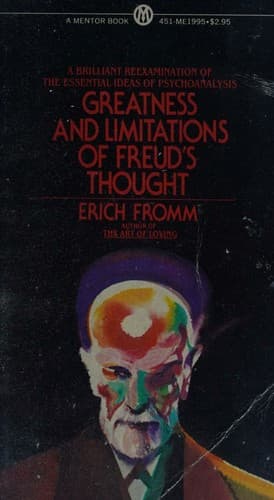 Cover of Greatness and Limitations of Freud's Thought
