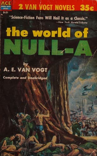Cover of Universe Maker / The World of Null-A (Ace D-31)