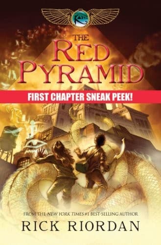 Cover of The Red Pyramid Chapter Sneak Peek!