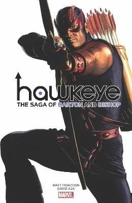 Cover of Hawkeye by Fraction and Aja