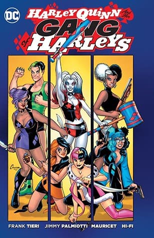 Cover of Harley Quinn and her gang of Harleys