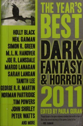 Cover of The Year's Best Dark Fantasy & Horror 2011