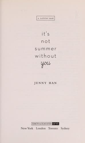 Cover of It's Not Summer Without You