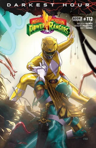 Cover of Mighty Morphin Power Rangers #112