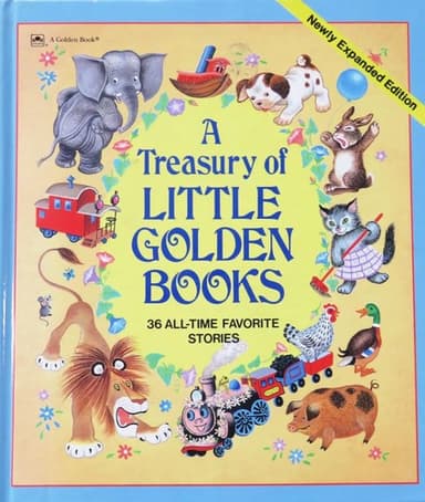 Cover of A Treasury of Little Golden Books