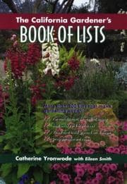 Cover of The California gardener's book of lists