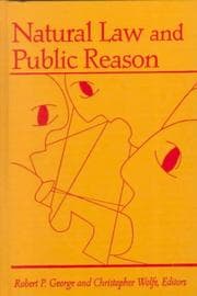 Cover of Natural law and public reason