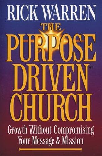 Cover of The  purpose driven church