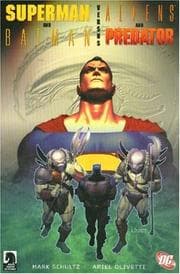 Cover of Superman and Batman versus Aliens and Predator