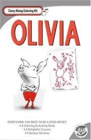 Cover of Olivia Carry-along Coloring Kit