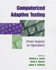 Cover of Computerized Adaptive Testing