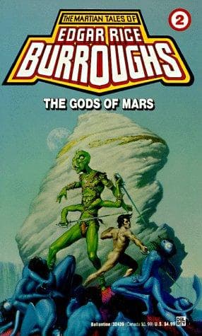 Cover of Gods of Mars (mars (del Rey Books Numbered))