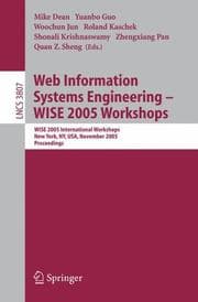 Cover of Web Information Systems Engineering - WISE 2005 Workshops