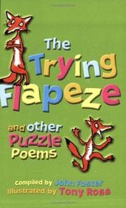 Cover of The trying flapeze and other puzzle poems