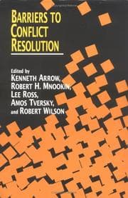 Cover of Barriers to Conflict Resolution